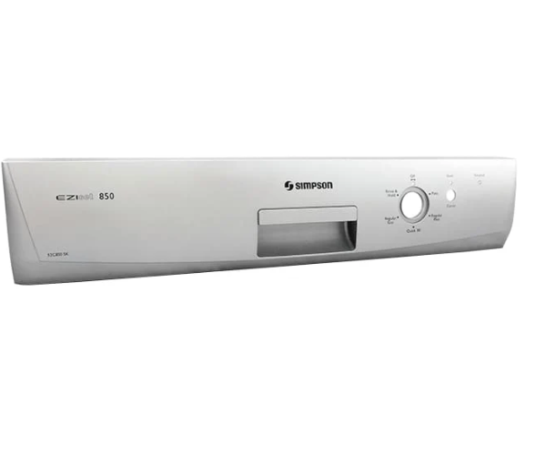 52C850SK Simpson Dishwasher Handle Panel Silver